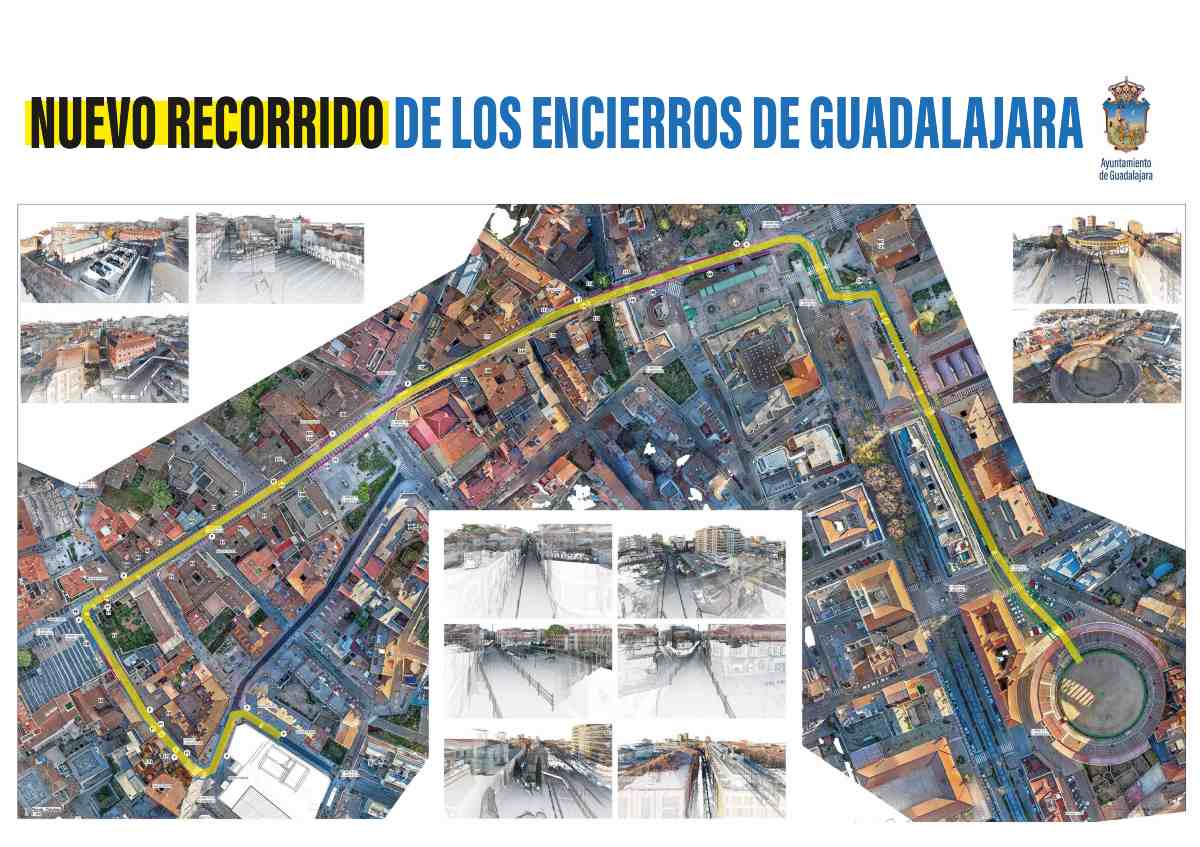 Nuevo Recorrido Encierros Guadalajara