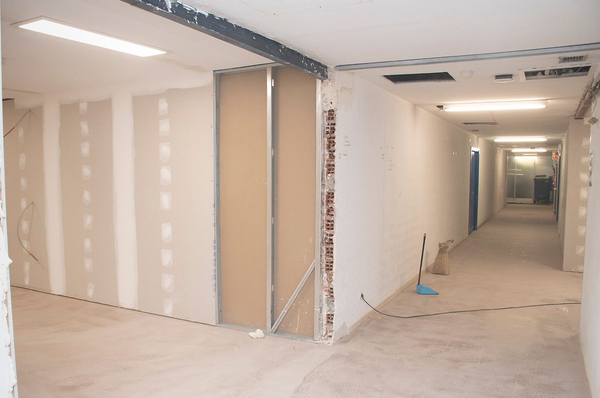 Obras conexión Hospital Universitario Guadalajara