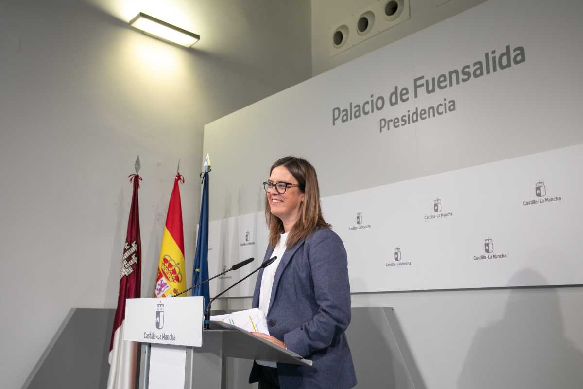 La consejera Portavoz del Gobierno regional, Esther Padilla.