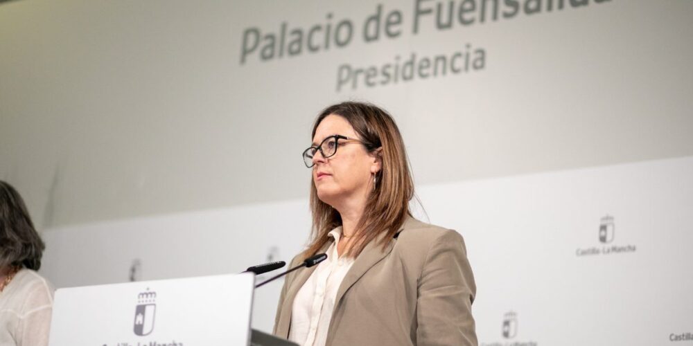 La consejera portavoz, Esther Padilla.