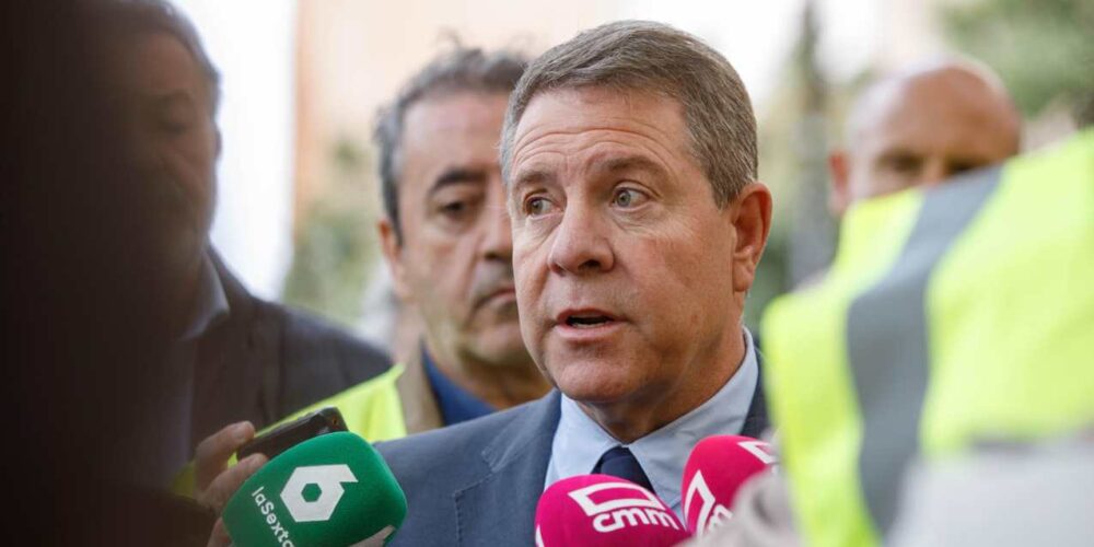 Page, en declaraciones a los medios en Cuenca.