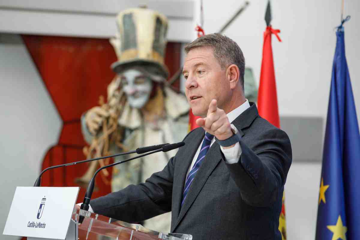 El presidente de Castilla-La Mancha, Emiliano García-Page.