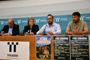 Presentación de la Feria Ganadera de Pelahustán.