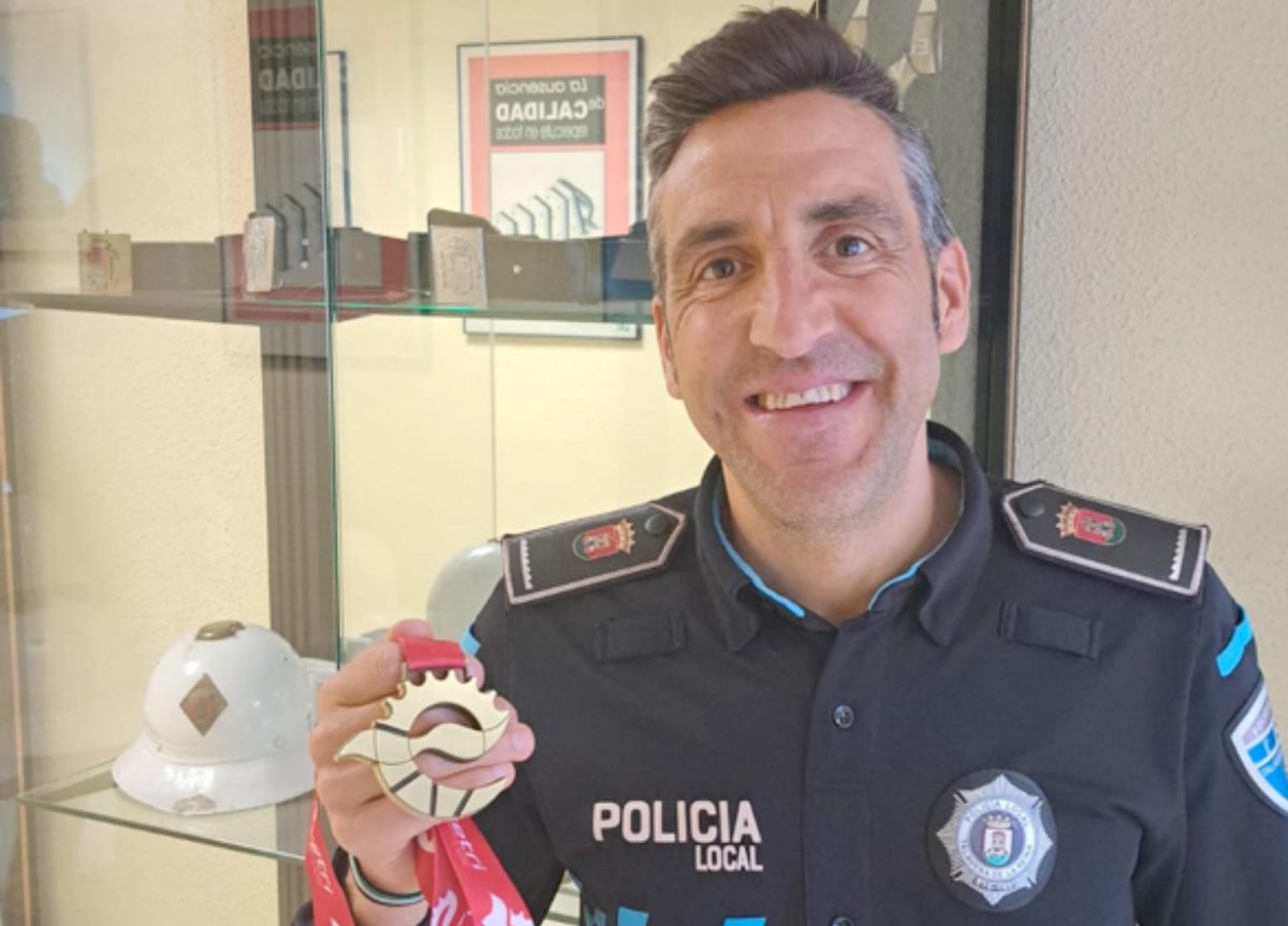 El policía local de Talavera ganador nacional de Duatlon