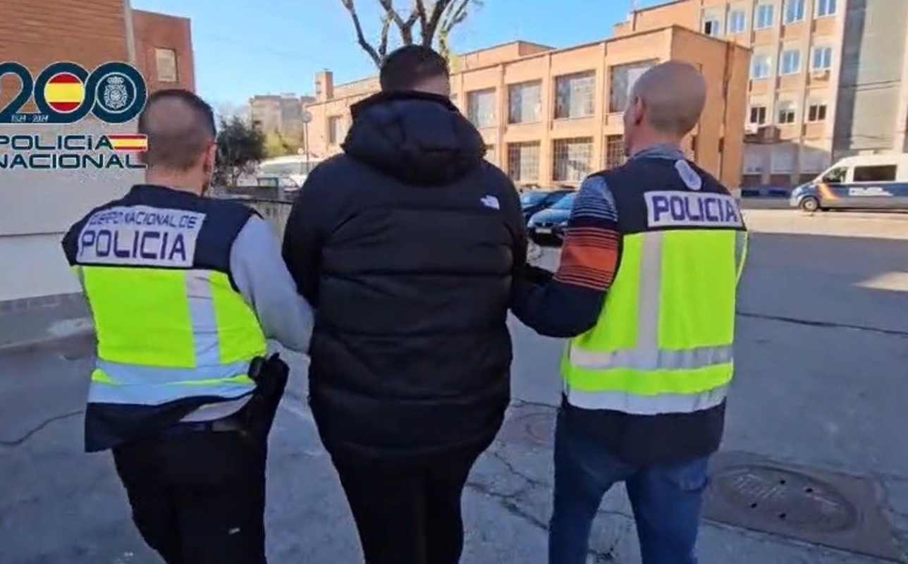 Siete detenidos, uno de ellos a prisión, por los altercados previos al Numancia-Cornellá que dejaron un herido en la UCI. Foto: Policía Nacional.
