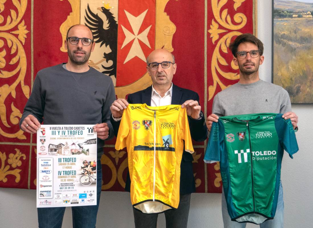 Presentación de la "II Vuelta Ciclista Cadete a Toledo".