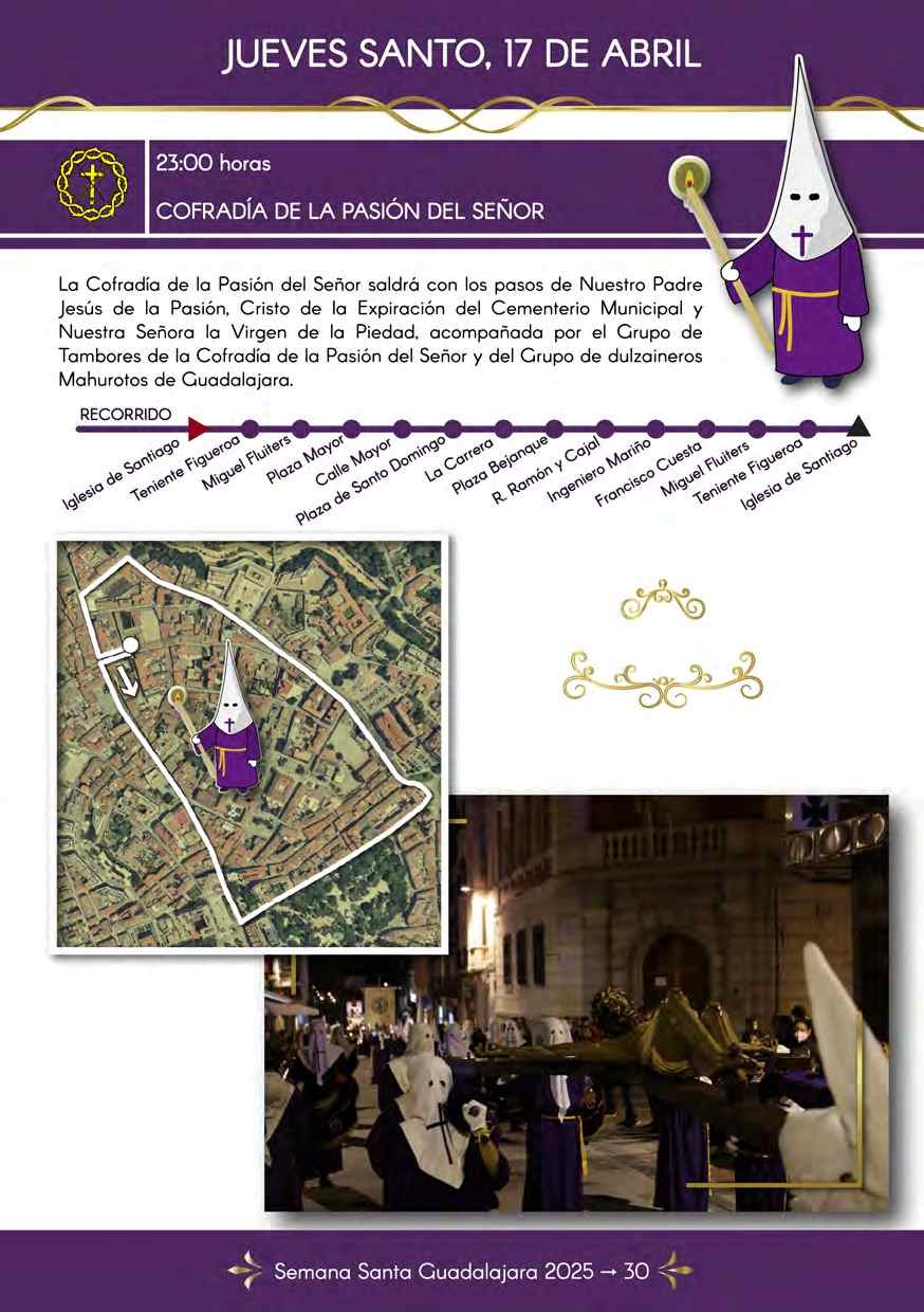 Recorrido Jueves Santo Noche
