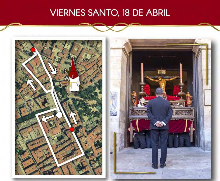 Recorrido Viernes Santo mañana