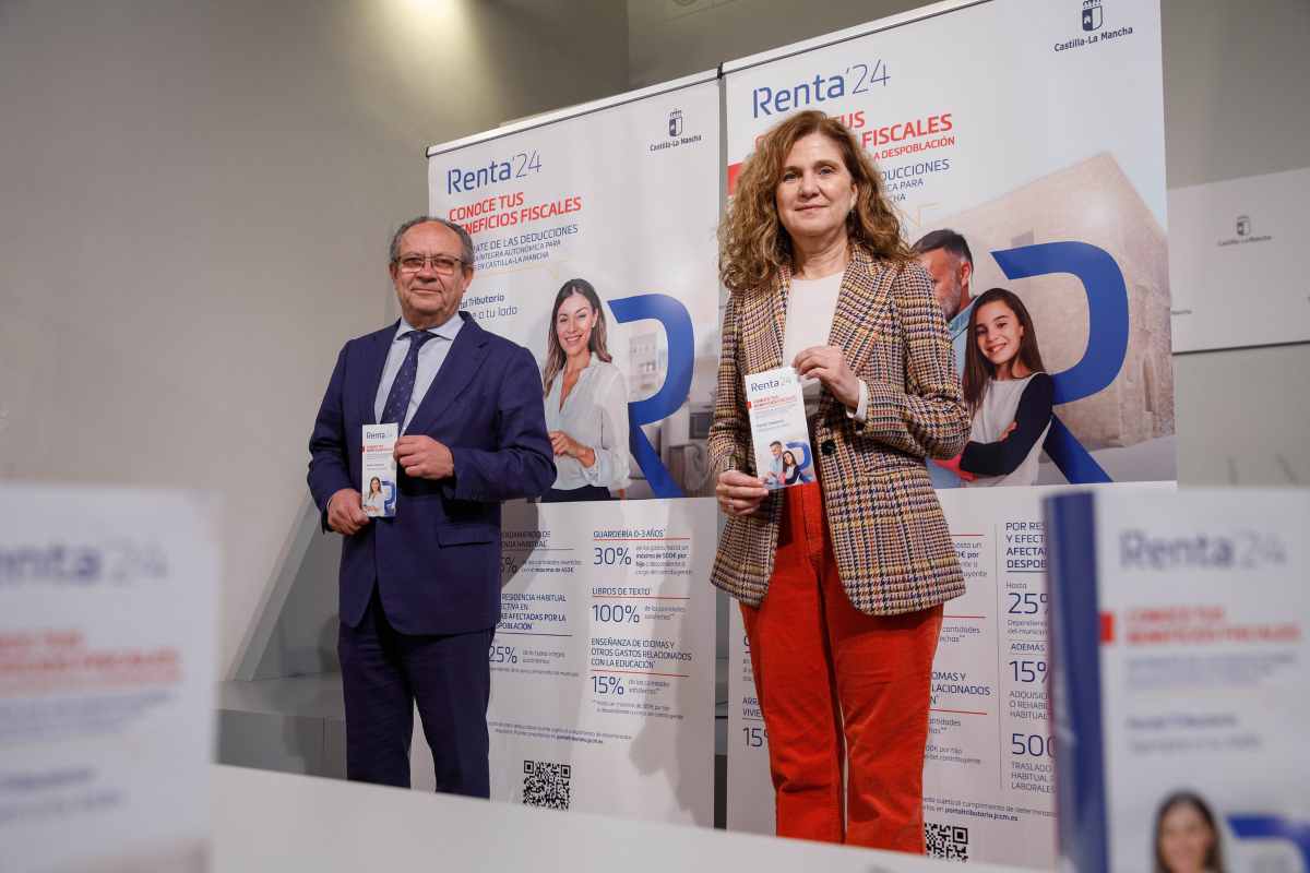 Presentación de las deducciones fiscales de Castilla-La Mancha para la declaración de la Renta 2024.
