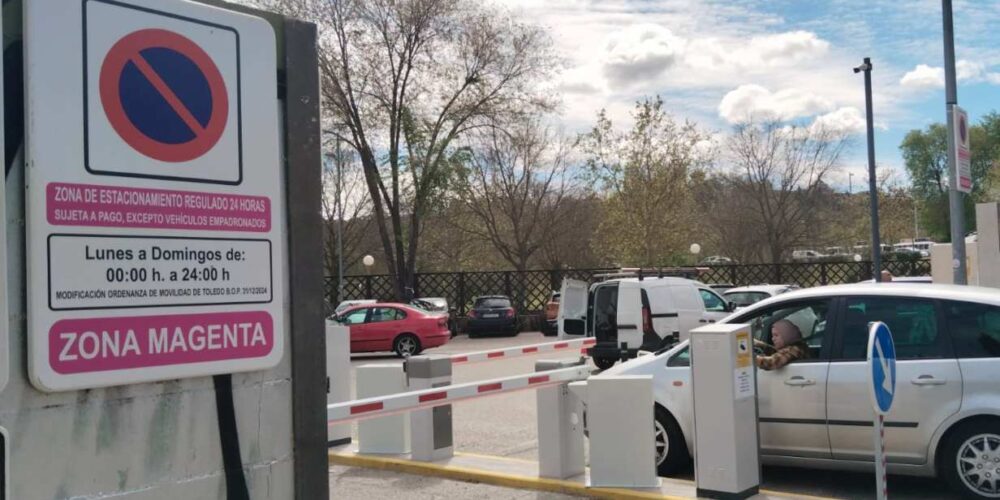 Aparcamiento de Safont, en Toledo