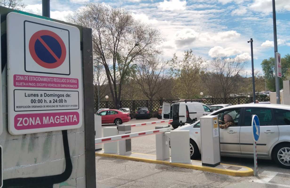 Aparcamiento de Safont, en Toledo