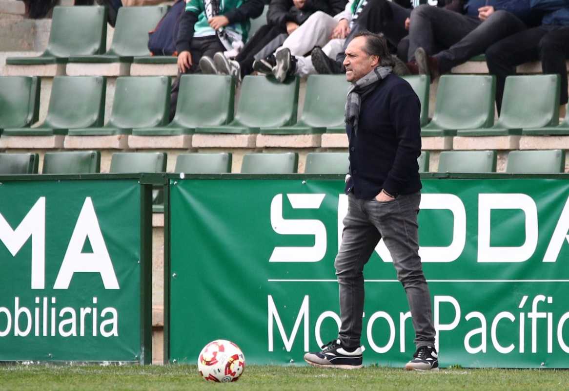 Alfredo Santaelena ya es exentrenador del Toledo. Foto: CD Toledo.
