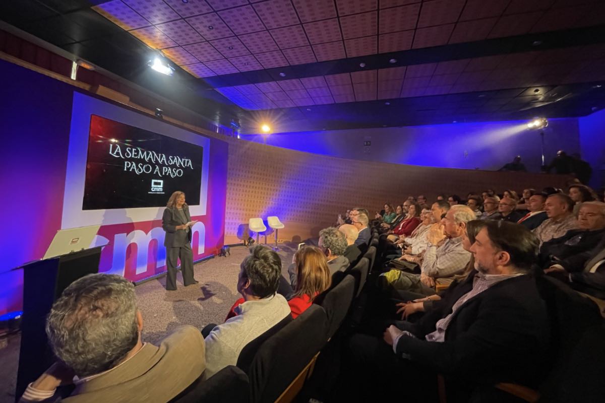 La directora general de CMM, Carmen Amores, ha presentado la programación de Semana Santa. Foto: CMM