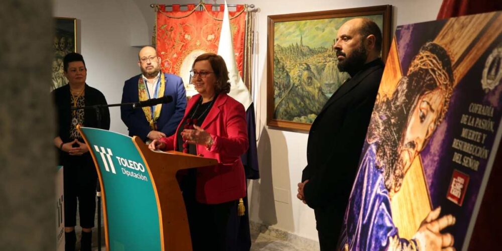 La presidenta de la Diputación de Toledo y alcaldesa de Mocejón, Concepción Cedillo, ha presentado los actos de Semana Santa