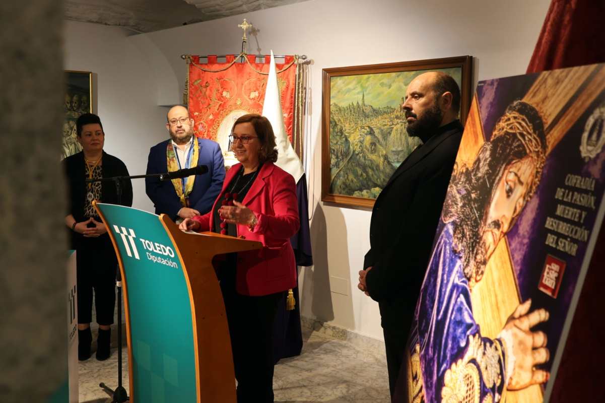 La presidenta de la Diputación de Toledo y alcaldesa de Mocejón, Concepción Cedillo, ha presentado los actos de Semana Santa