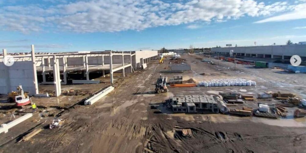 Obras en el Centro Comercial Señorío Plaza de Illescas (Toledo)