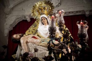 Foto de la procesión del Santo Entierro de Toledo. Foto: ENCLM/Rebeca Arango