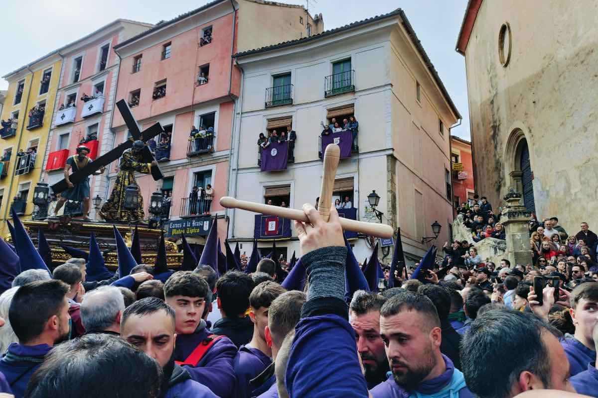 Procesión de Las Turbas de Cuenca. Foto: ENCLM / David Romero