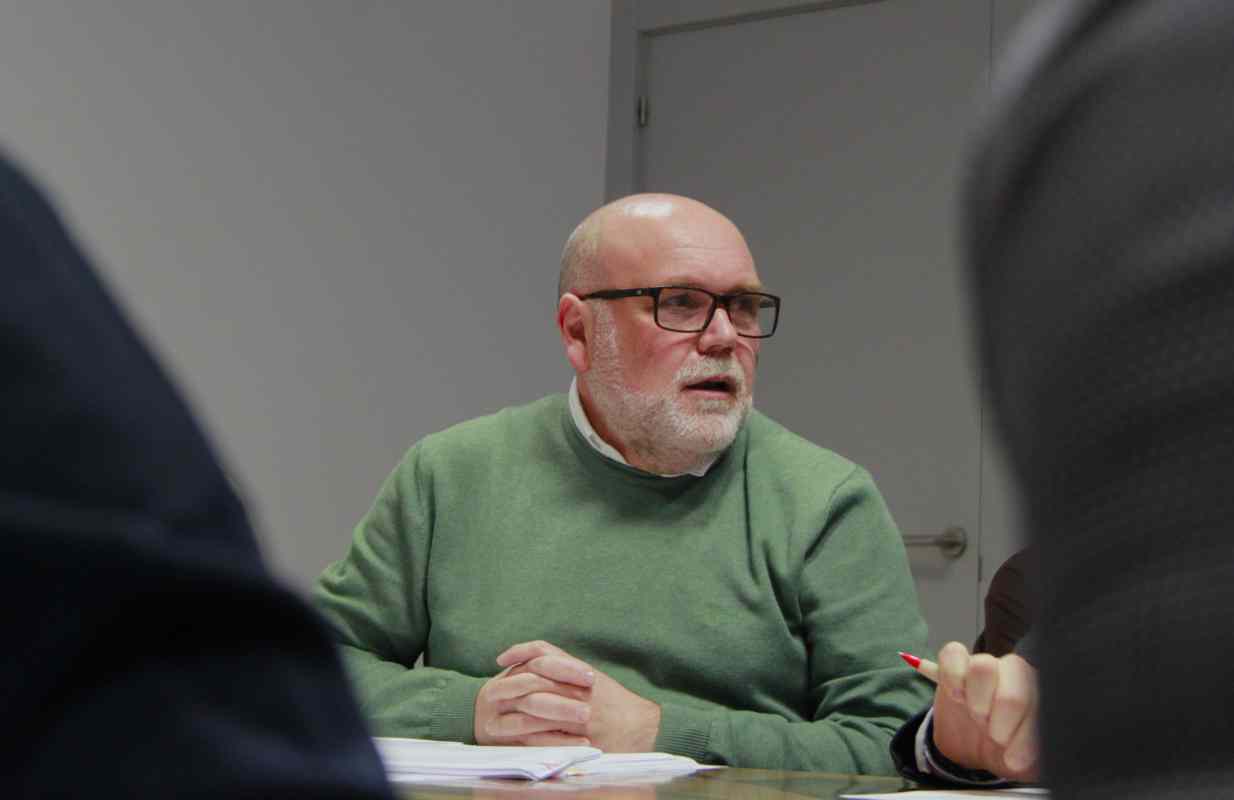 El portavoz de IU-Podemos en Toledo, Txema Fernández