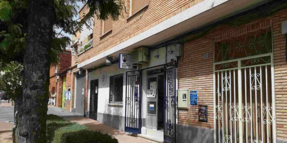 Administración donde ha tocado el primer premio en Valmojado.