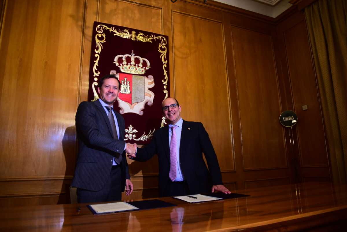 Carlos Velázquez y Pablo Bellido. Foto: Rebeca Arango.