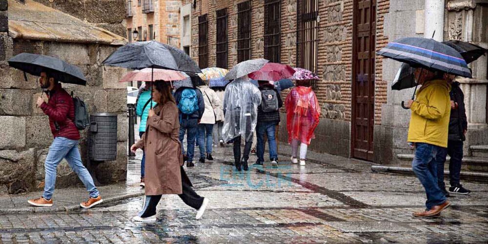 Lluvias intensas en Toledo. Foto: Rebeca Arango.
