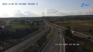 Foto de la A-42, en el término de Toledo.
