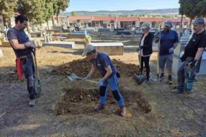 Buscan en el cementerio de Almadén (Ciudad Real) los restos de un republicano
