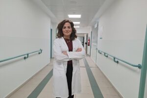 Doctora Sofía Navarro, especialista en Oftalmología del Hospital Qurónsalud Toledo.