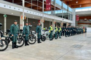 Efectivos de la Guardia Civil en su 181º Aniversario