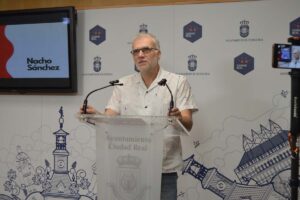 El concejal socialista en el Ayuntamiento de Ciudad Real, Nacho Sánchez