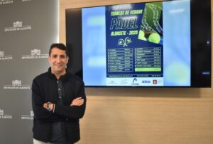 El diputado de Deportes presenta el V Circuito de Pádel de la Diputación de Albacete