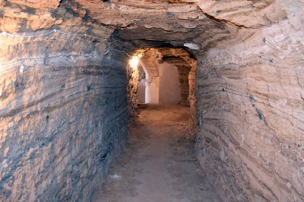 Galería subterránea del Torreón
