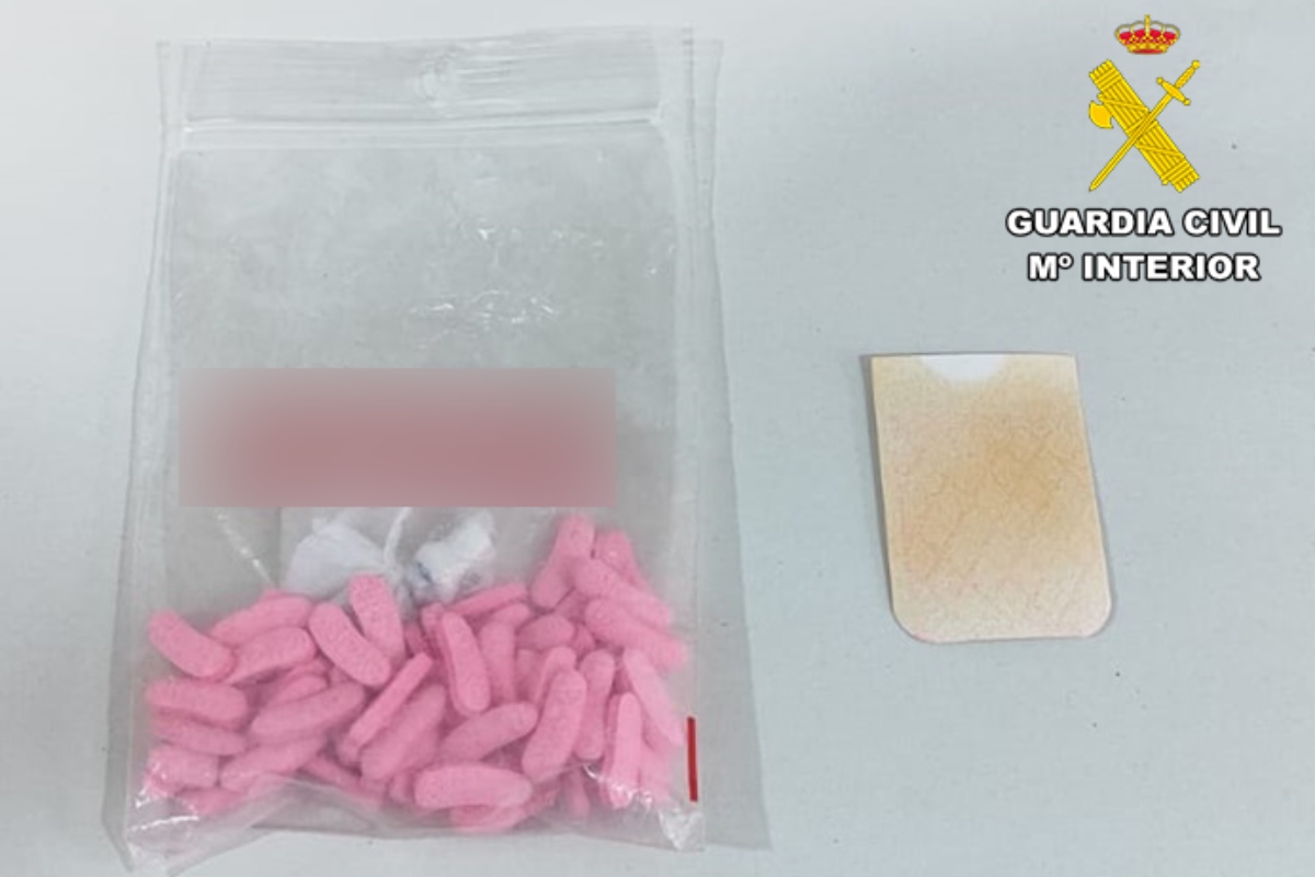 Droga incautada por la Guardia Civil de Albacete