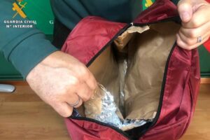 Imagen de archivo de una bolsa Faraday de otra operación policial