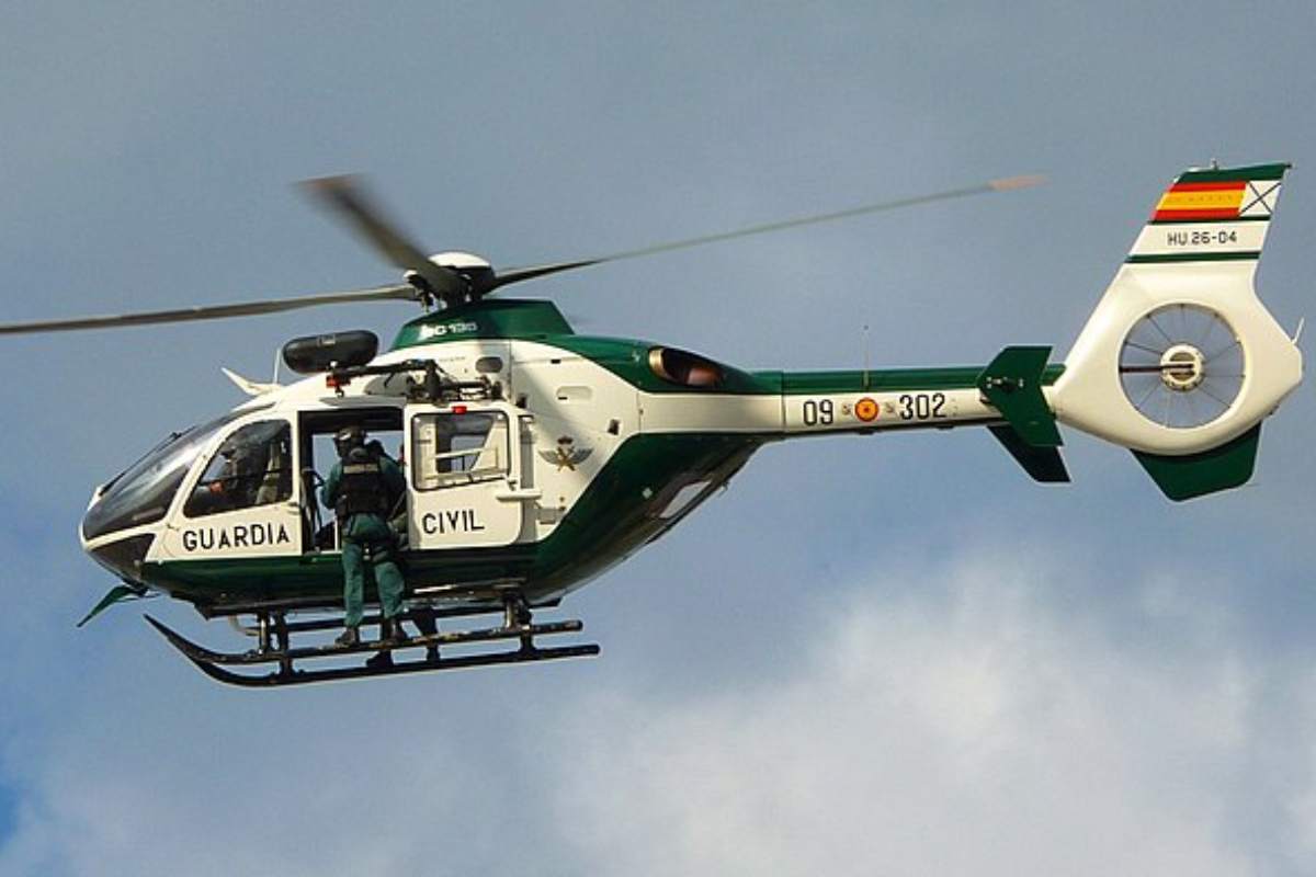Imagen de archivo del helicóptero de la Guardia Civil