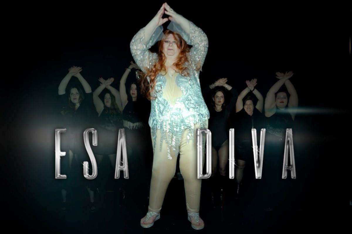Imagen del videoclip que han grabado en la Fundación Elder