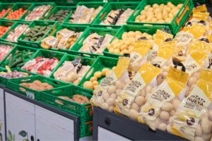 Variedad de surtido y formatos de patata nacional en Mercadona.