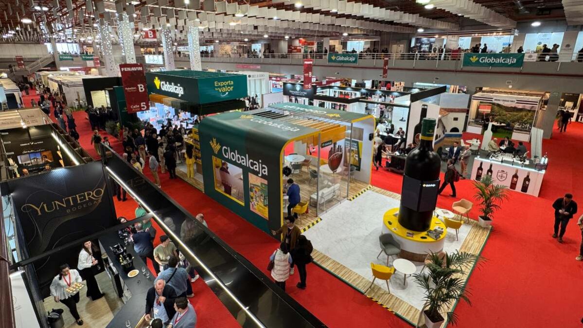 Pabellón principal de Fenavin en el día de su inauguración