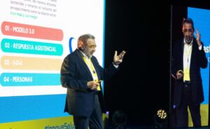 El consejero de Sanidad, Jesús Fernández Sanz, en las V Jornadas de Innovación en Salud, celebradas en Albacete