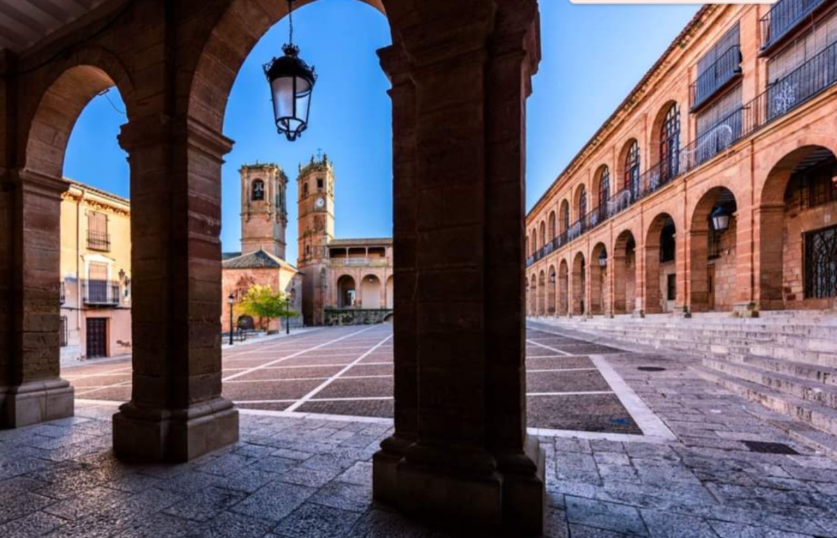 Plaza Mayor de Alcaraz (Albacete). Foto: Turismo Alcaraz