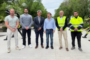 Visita a las obras de la Vía Verde