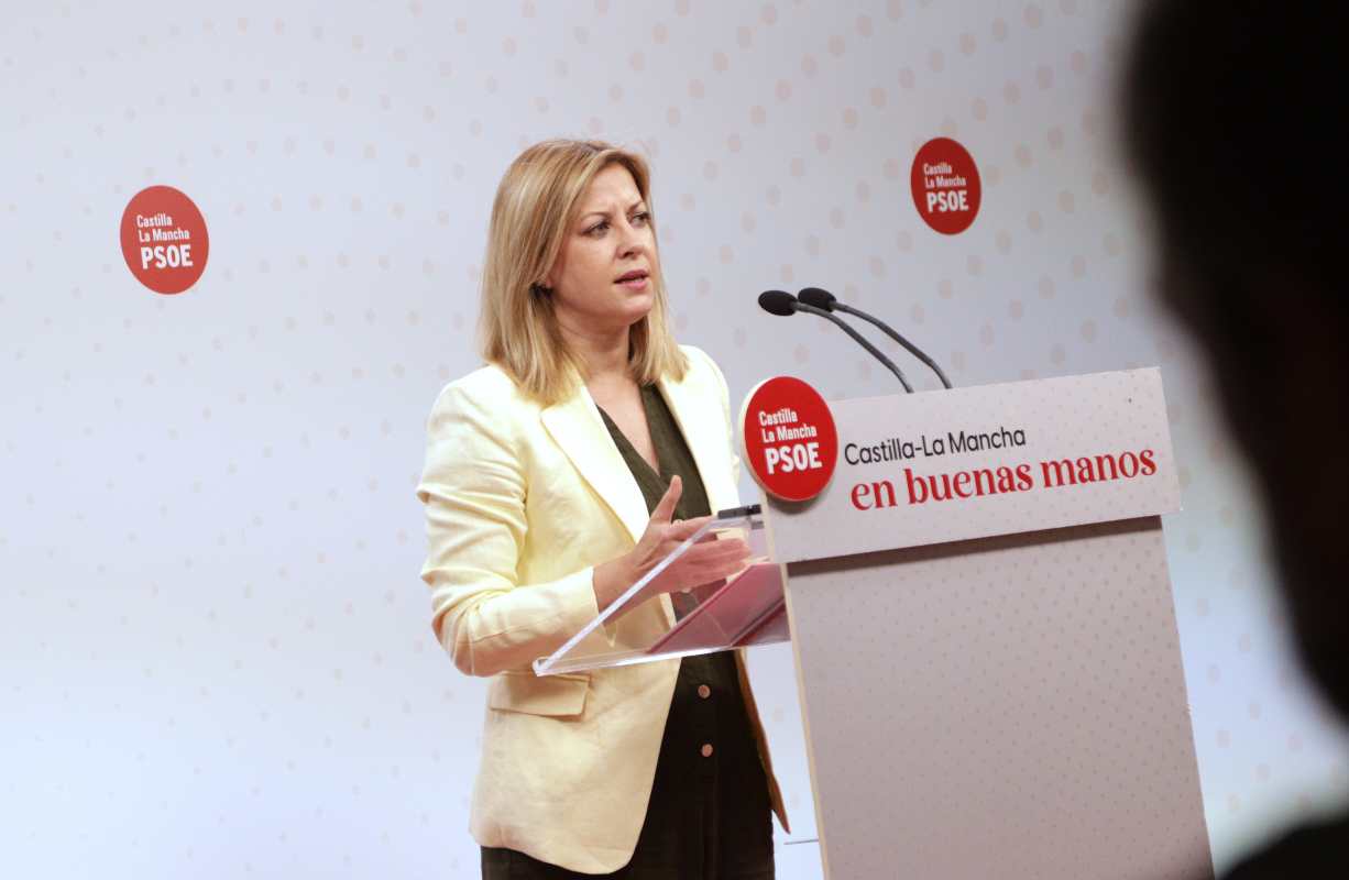 La portavoz del grupo socialista en las Cortes de Castilla-La Mancha, Ana Isabel Abengózar.