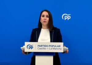a portavoz del PP de C-LM, Alejandra Hernández.