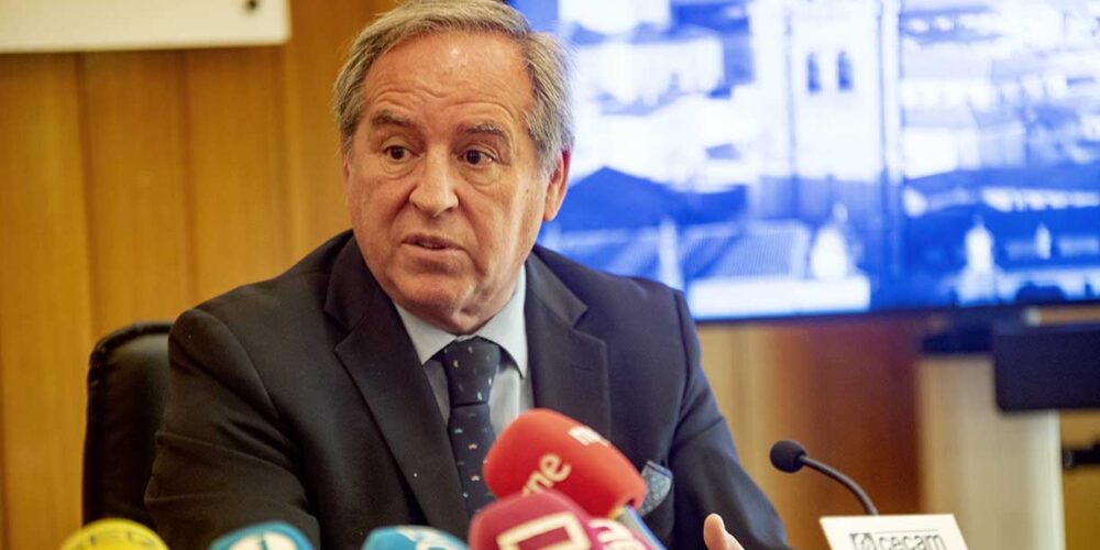 Imagen de archivo del presidente de Cecam, Ángel Nicolás.