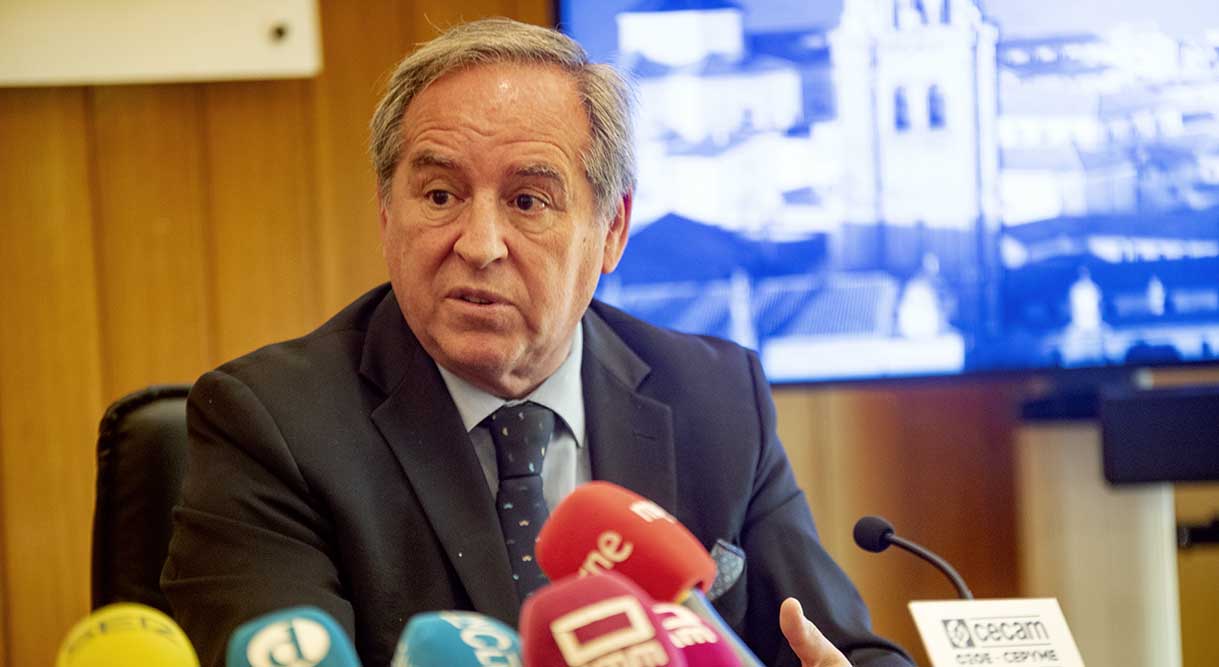 Imagen de archivo del presidente de Cecam, Ángel Nicolás.