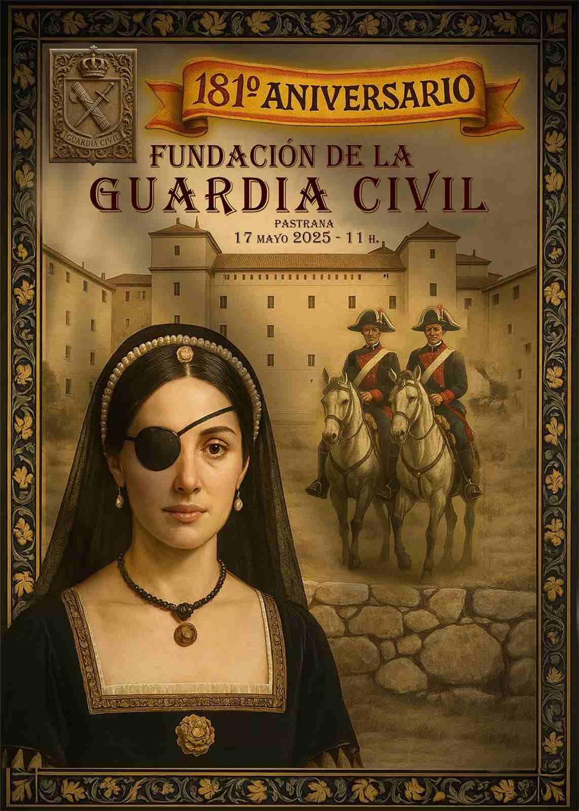 Cartel 181 aniversario Guardia Civil