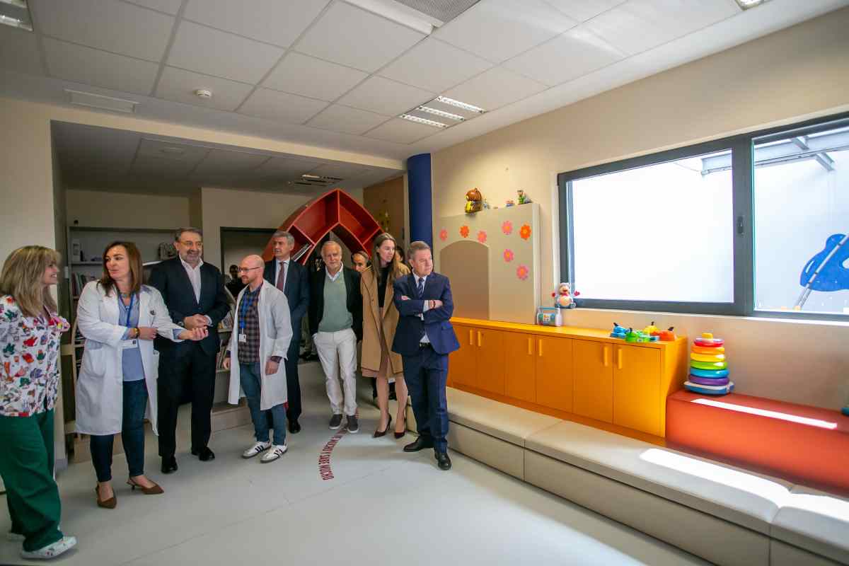 El Área Pediátrica del hospital de Toledo estrena decoración.