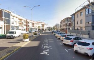 Avenida de la Constitución de Talavera, donde una agresión acabó con dos personas heridas.