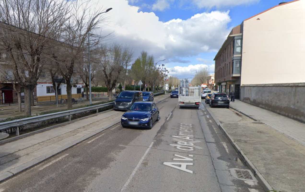 Avenida América, en Magán (Toledo).